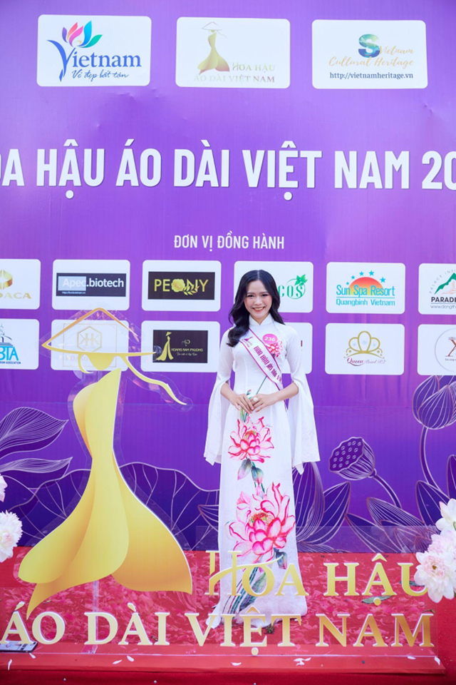 Nữ sinh Báo chí xuất sắc lọt top 5 Hoa hậu Áo dài Việt Nam 2022 ảnh 5