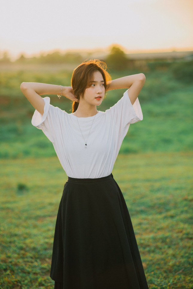 Xao xuyến với nét đẹp dung dị của nữ sinh trường Dệt may ảnh 12