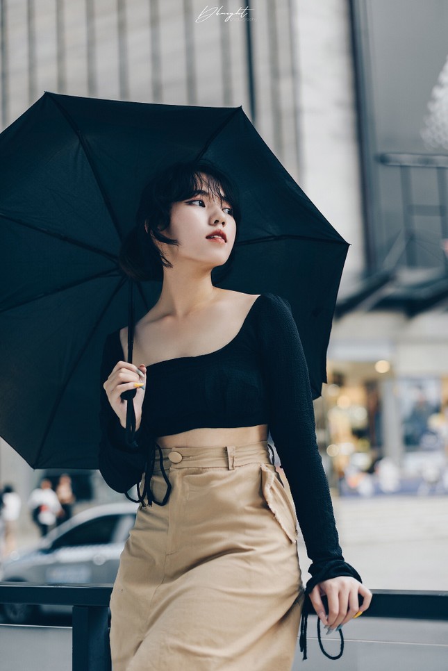 Hot Girl trường Đại học Lao động Xã hội nổi bật với vẻ đẹp lạ ảnh 12