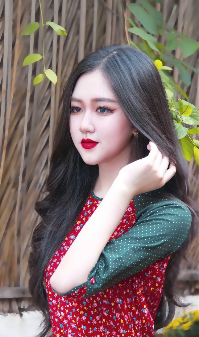 ‘Không thể rời mắt’ bộ ảnh chào Xuân đầy màu sắc của thiếu nữ 16 tuổi ảnh 6