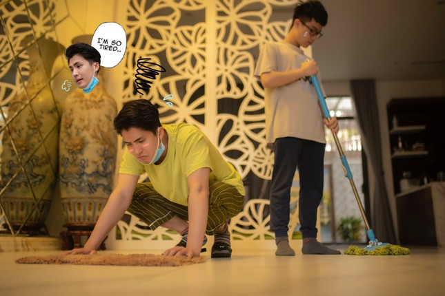 MC Nguyên Trực hóa “chiến binh ngày Tết” với bộ ảnh… dọn nhà ảnh 8