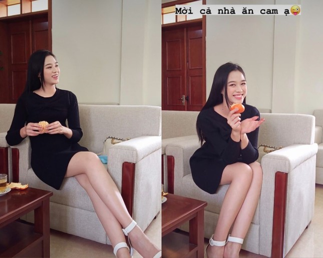 Đỗ Thị Hà khoe ảnh ăn cam mà mọi người lại chỉ chú ý vào thứ "cực phẩm" này của nàng Hậu ảnh 5