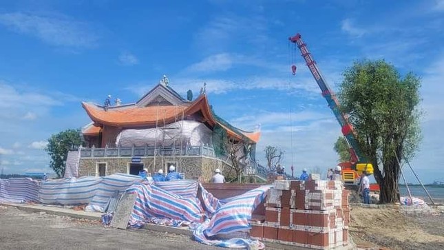 Buộc chủ đầu tư 'đền Phúc Giang' tháo dỡ toàn bộ công trình không phép