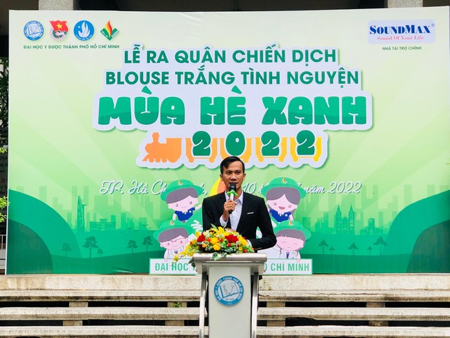 Sinh viên "áo blouse" trường ĐH Y Dược khoác áo xanh tình nguyện vì một Mùa Hè Xanh 2022 ý nghĩa ảnh 2