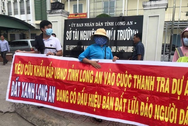 Công an đề nghị khách hàng phối hợp xử lý dự án 'ma' của Đất Xanh Long An ảnh 3
