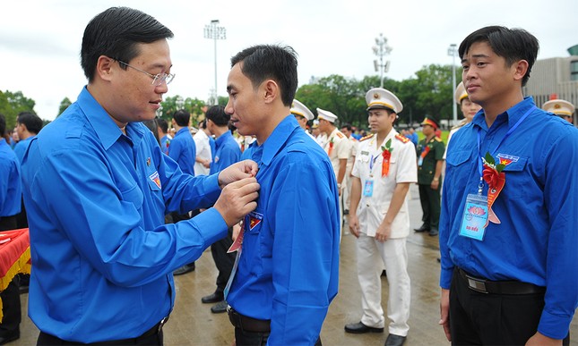 445 đại biểu Thanh niên tiên tiến báo công dâng Bác ảnh 10