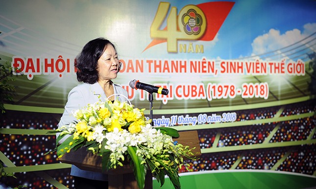 Kỷ niệm 40 năm Liên hoan thanh niên, sinh viên thế giới lần thứ 11 ảnh 1