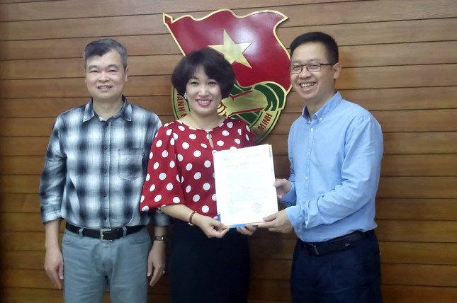 Công đoàn báo Tiền Phong tiếp nhận sinh hoạt của công đoàn viên báo Sinh viên VN ảnh 2