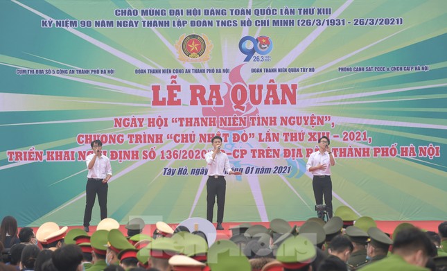 Tuổi trẻ Công an Thủ đô sẻ chia giọt máu tiếp sức Chủ nhật Đỏ 2021 ảnh 1