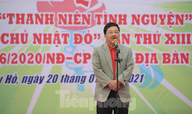 Tuổi trẻ Công an Thủ đô sẻ chia giọt máu tiếp sức Chủ nhật Đỏ 2021 ảnh 4