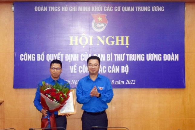 Anh Bùi Hoàng Tùng làm Bí thư Đoàn Khối các cơ quan Trung ương ảnh 2