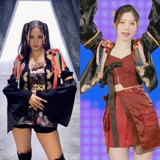 Dahyun (TWICE) bị stylist của Black Pink “bóc phốt” đạo nhái trang phục; IZ*ONE “tặng quà” Valentine Trắng cho các fans ảnh 1