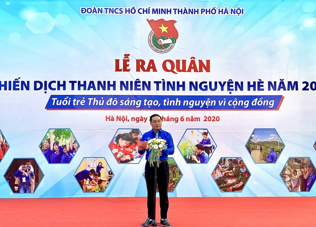 Thanh niên Thủ đô ra quân chiến dịch Thanh niên tình nguyện Hè ảnh 3