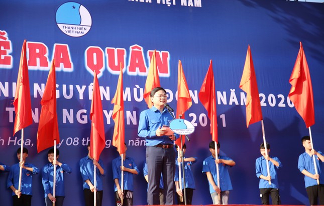 T.Ư Hội LHTN Việt Nam ra quân Tình nguyện mùa Đông 2020 và Xuân Tình nguyện 2021 ảnh 3