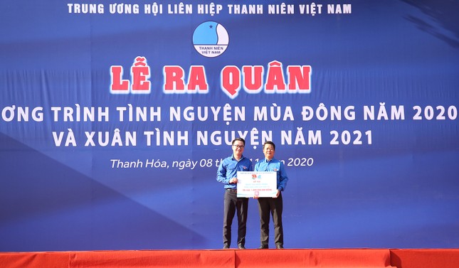 T.Ư Hội LHTN Việt Nam ra quân Tình nguyện mùa Đông 2020 và Xuân Tình nguyện 2021 ảnh 4