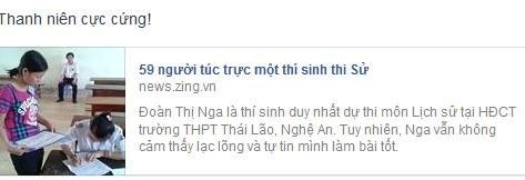 Hai nữ sinh thi Sử được gọi là 'thanh niên cứng của năm' ảnh 1