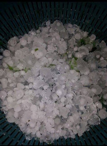 Mưa đá xuất hiện ở Cao Bằng ảnh 3