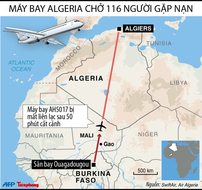 Tìm thấy xác máy bay Algeria ở sa mạc bắc Mali ảnh 6