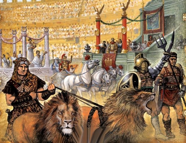 Dưới thời các đấu sỹ, Colosseum còn được ví như…?