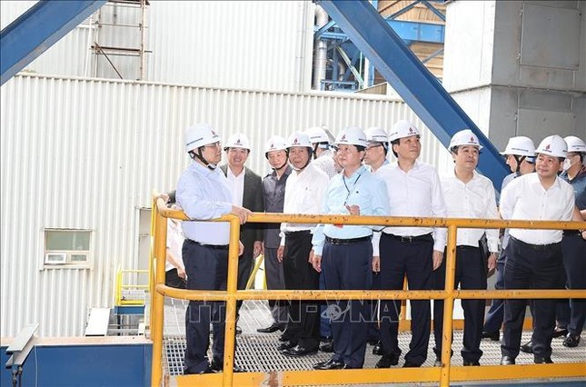 Thủ tướng Phạm Minh Chính kiểm tra tiến độ Nhà máy Nhiệt điện Thái Bình 2 ảnh 5