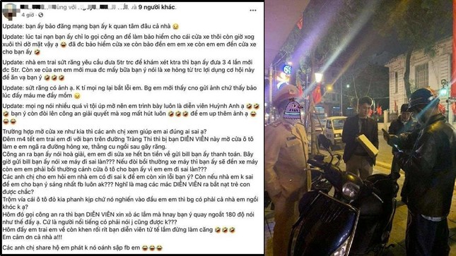 Diễn viên Huỳnh Anh lên tiếng sau khi bị tố gây tai nạn, lảng tránh bồi thường ảnh 1