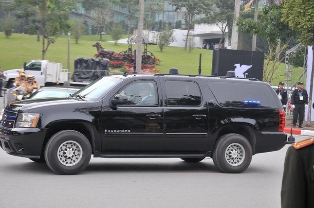 Chevrolet Suburban - mẫu xe xuất hiện nhiều nhất trong đoàn hộ tống Tổng thống Mỹ ảnh 2