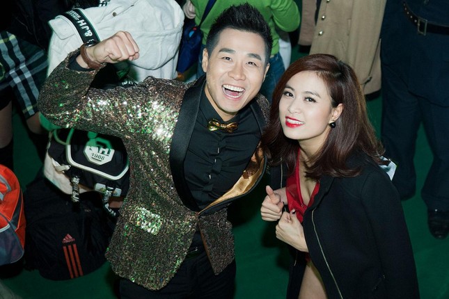 Hoàng Thùy Linh gợi cảm 'đốt cháy' đêm nhạc chào 2015 ảnh 3