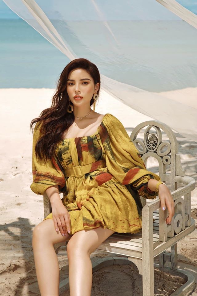 Hoa hậu Mỹ Linh liên tục tung ảnh bikini, khoe đường cong 'gây mê' ảnh 6