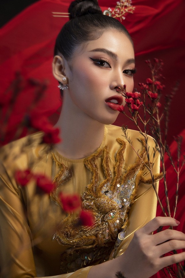 Hé lộ trang phục dân tộc của Á hậu Ngọc Thảo đem đến Miss Grand International 2020 ảnh 5