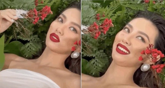 Loạt ảnh bị 'dìm hàng' của Hoa hậu Thuỳ Tiên vẫn thu hút triệu view ảnh 1
