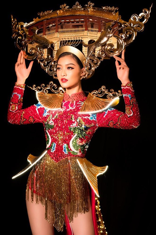 Miss Grand Vietnam 2022 khởi động phần thi trang phục dân tộc, người thắng được đặc cách vào top 10 - Ảnh 3.