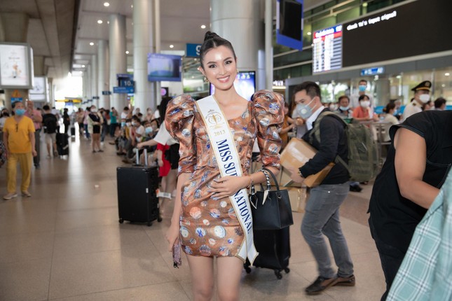 Hoa hậu Siêu quốc gia 2013 bất ngờ sang Việt Nam, nhan sắc vẫn xinh đẹp sau 9 năm đăng quang ảnh 2