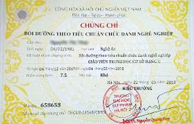 Nhiều cán bộ, giáo viên là nạn nhân của trường cao đẳng 'chui' ảnh 2