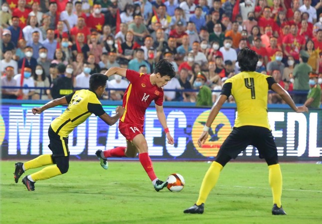 Trực tiếp U23 Việt Nam vs U23 Malaysia 1-0 (hiệp phụ): Tiến Linh ghi bàn cho U23 Việt Nam ảnh 27