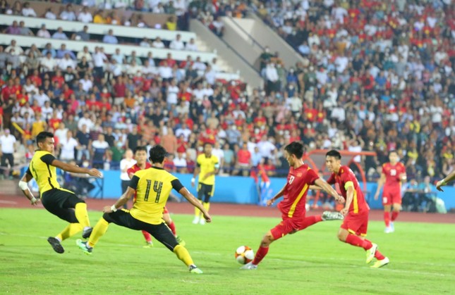 Trực tiếp U23 Việt Nam vs U23 Malaysia 1-0 (hiệp phụ): Tiến Linh ghi bàn cho U23 Việt Nam ảnh 20