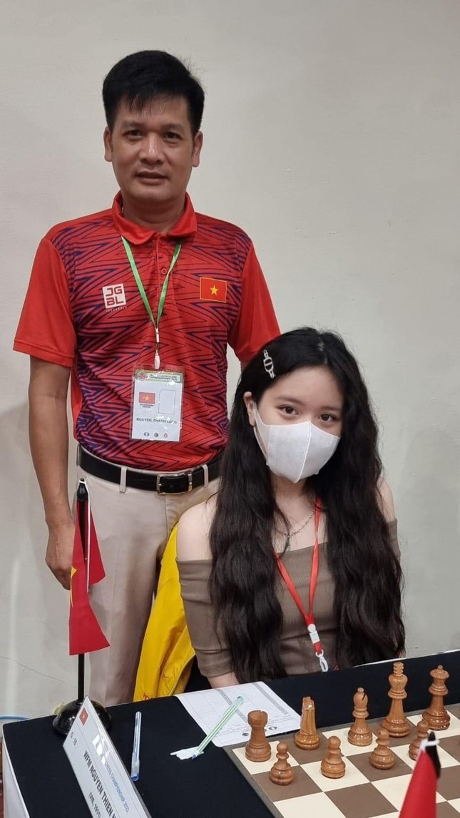 Nét đáng yêu của hot girl Việt Nam 17 tuổi vừa giành HCV cờ vua châu Á ảnh 3