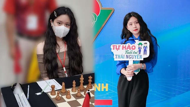 Nét đáng yêu của hot girl Việt Nam 17 tuổi vừa giành HCV cờ vua châu Á ảnh 1