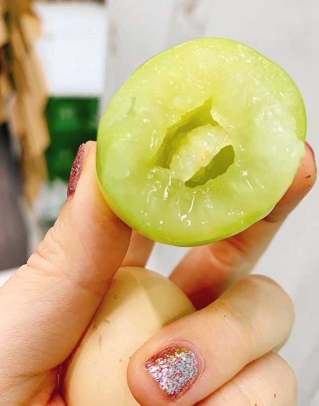 Loại nho to hơn trứng gà: Giá 7 triệu/chùm, có tiền cũng khó mua ảnh 3