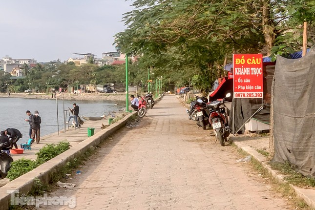 Vụ biến hồ Định Công thành nơi câu cá dịch vụ hốt bạc: 'Đá bóng' trách nhiệm? ảnh 4
