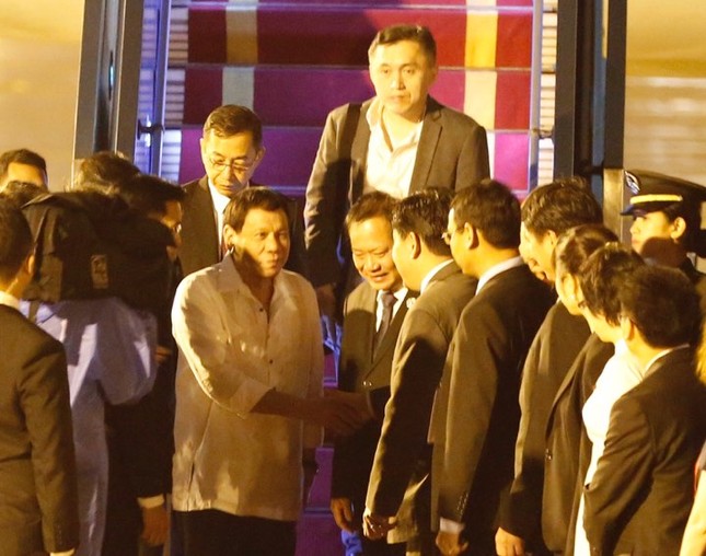 Tổng thống Philippines Duterte tới Đà Nẵng dự APEC 2017 ảnh 8