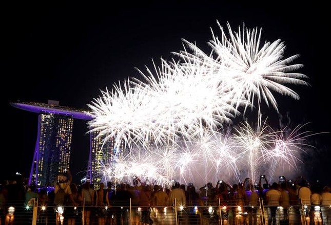 Thế giới rực rỡ pháo hoa thời khắc chuyển sang năm 2019 ảnh 49