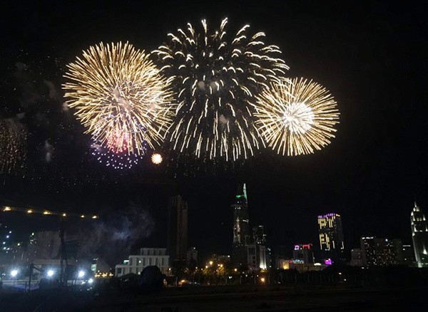 Thế giới rực rỡ pháo hoa thời khắc chuyển sang năm 2019 ảnh 55