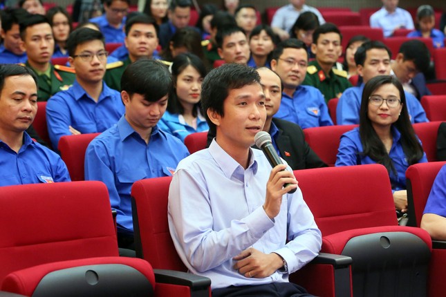 Bí thư thứ nhất TƯ Đoàn Lê Quốc Phong đối thoại với đoàn viên, thanh niên ảnh 25