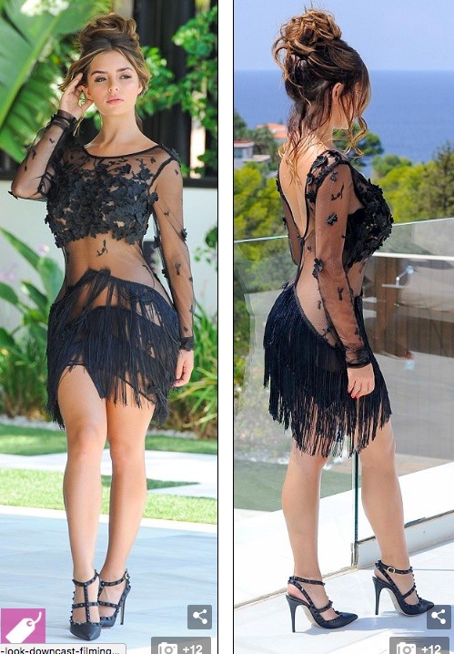 Demi Rose đầm xuyên thấu khoe tối đa đường cong cơ thể quyến rũ ảnh 9