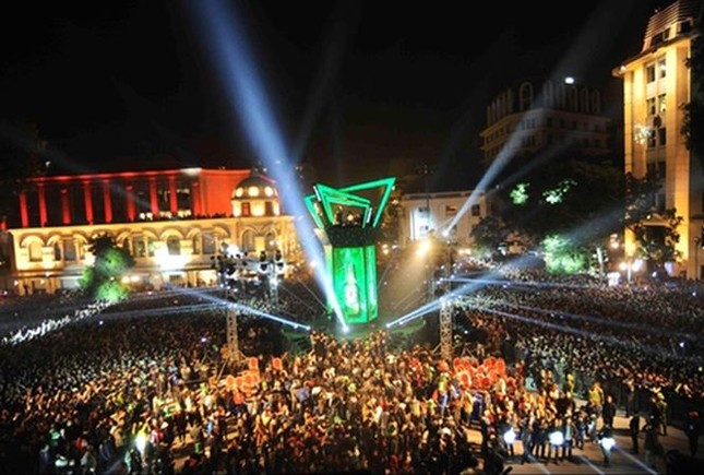 Thế giới rực rỡ pháo hoa thời khắc chuyển sang năm 2019 ảnh 4