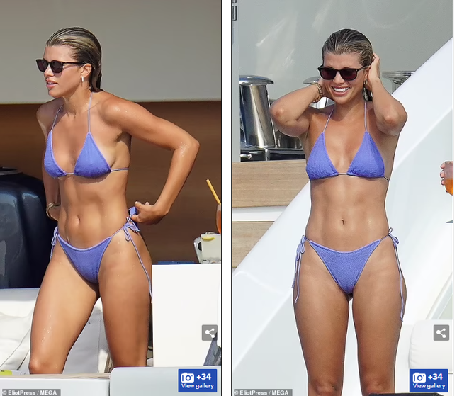 Tình cũ của cậu cả nhà Beckham đẹp như mộng với bikini ở biển ảnh 1