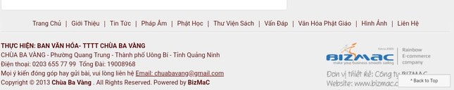 Dừng hoạt động trang web của chùa Ba Vàng, sư trụ trì và bà Yến ảnh 2