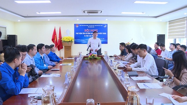 Cơ quan, đoàn thể tỉnh Quảng Ninh vận động ủng hộ miền Trung lũ lụt ảnh 2