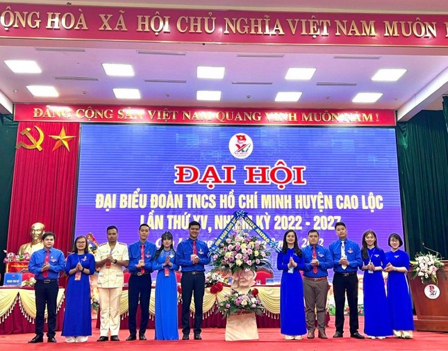 Lạng Sơn hoàn thành đại hội Đoàn cấp huyện vượt tiến độ ảnh 1