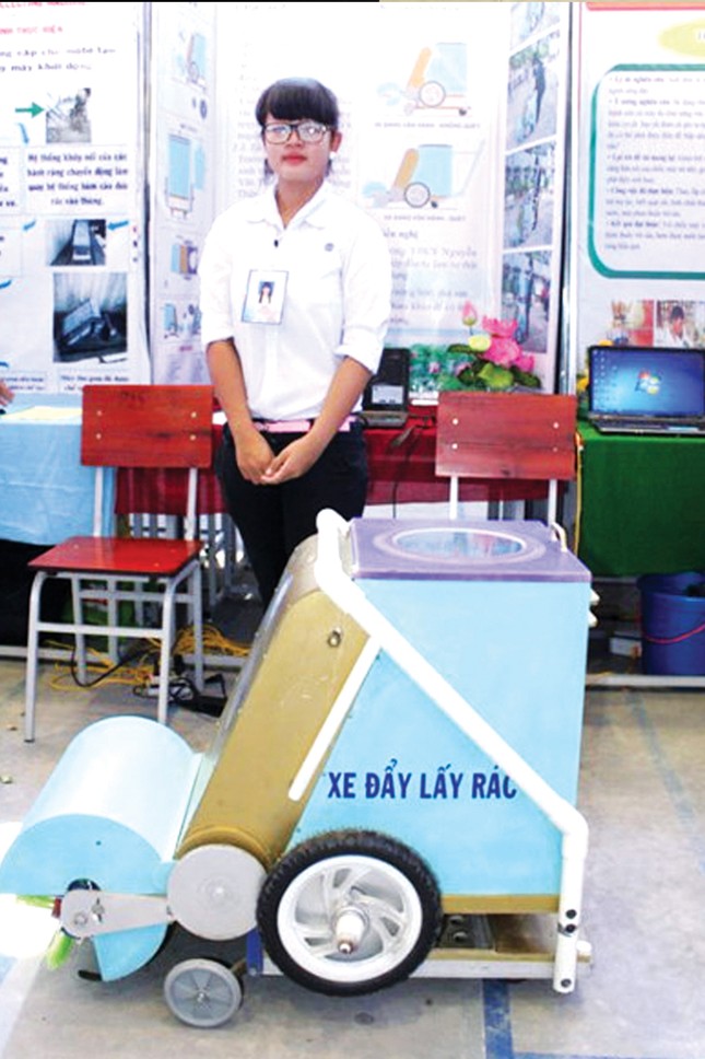 Những nữ sinh giỏi sáng chế, mê công nghệ ảnh 1